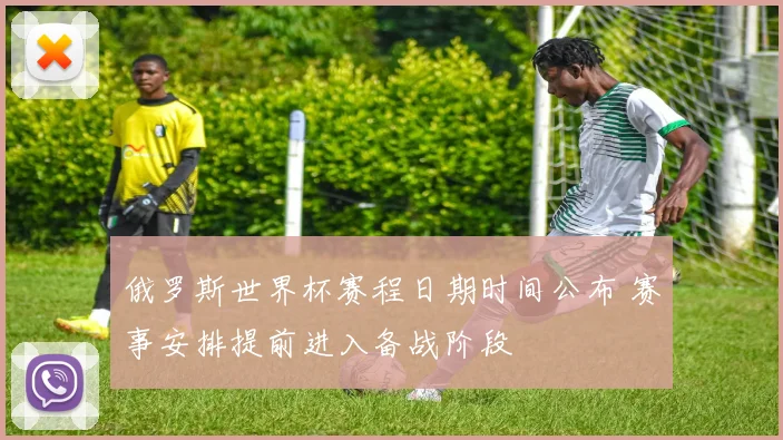 俄罗斯世界杯赛程日期时间公布 赛事安排提前进入备战阶段